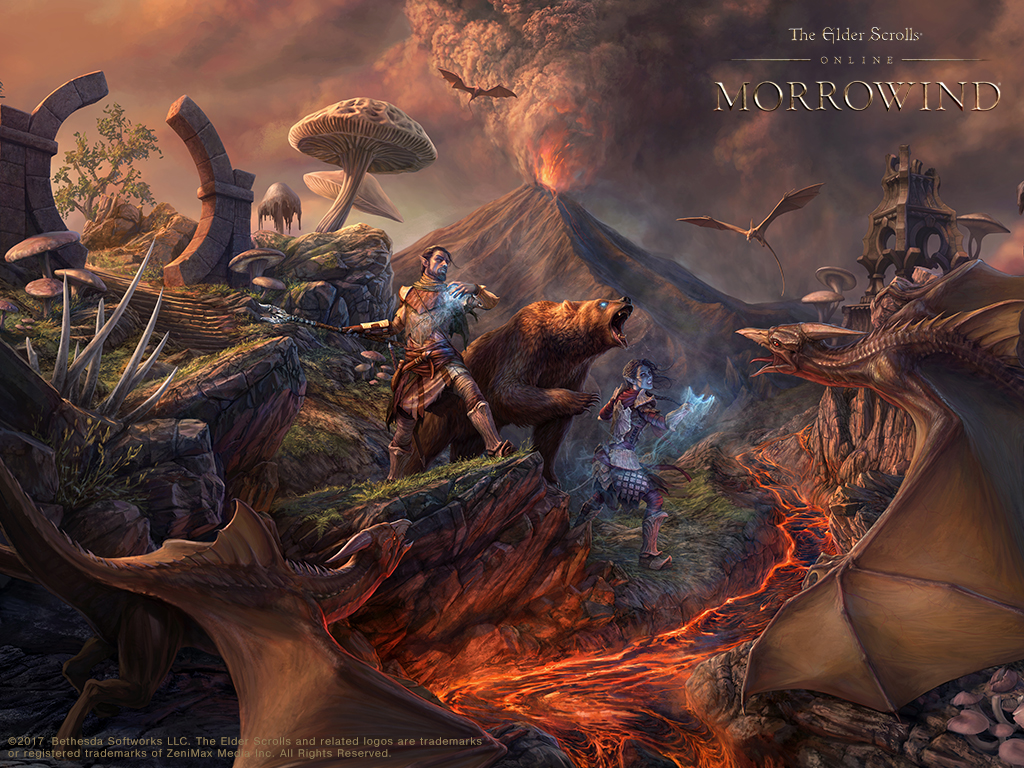 Eso Morrowind モロウウィンド コンセプトアーティストのq Aと壁紙 Teso Eso エルダー スクロールズ オンライン Dmm Games