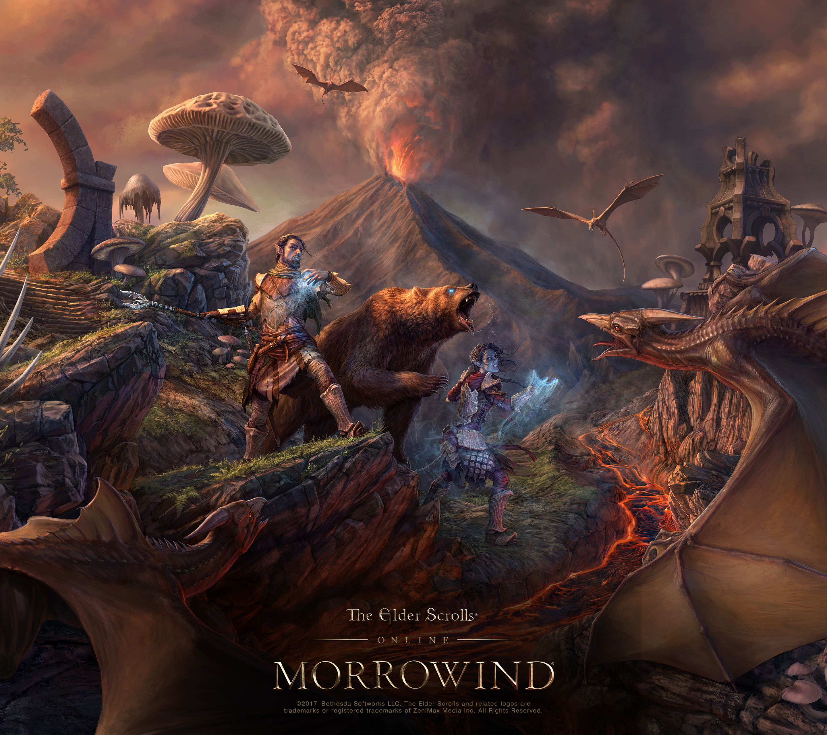 Eso Morrowind モロウウィンド コンセプトアーティストのq Aと壁紙 Teso Eso エルダー スクロールズ オンライン Dmm Games